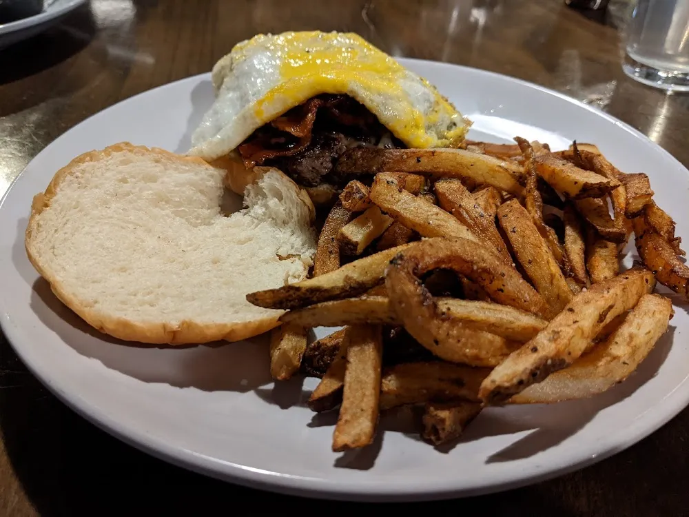 Weekend Burger and Fries